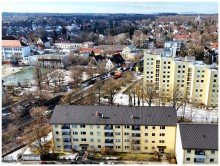 Au�enansicht - MITTEN IN PLANEGG - gepflegte, vermietete 3-Zimmer-Wohnung