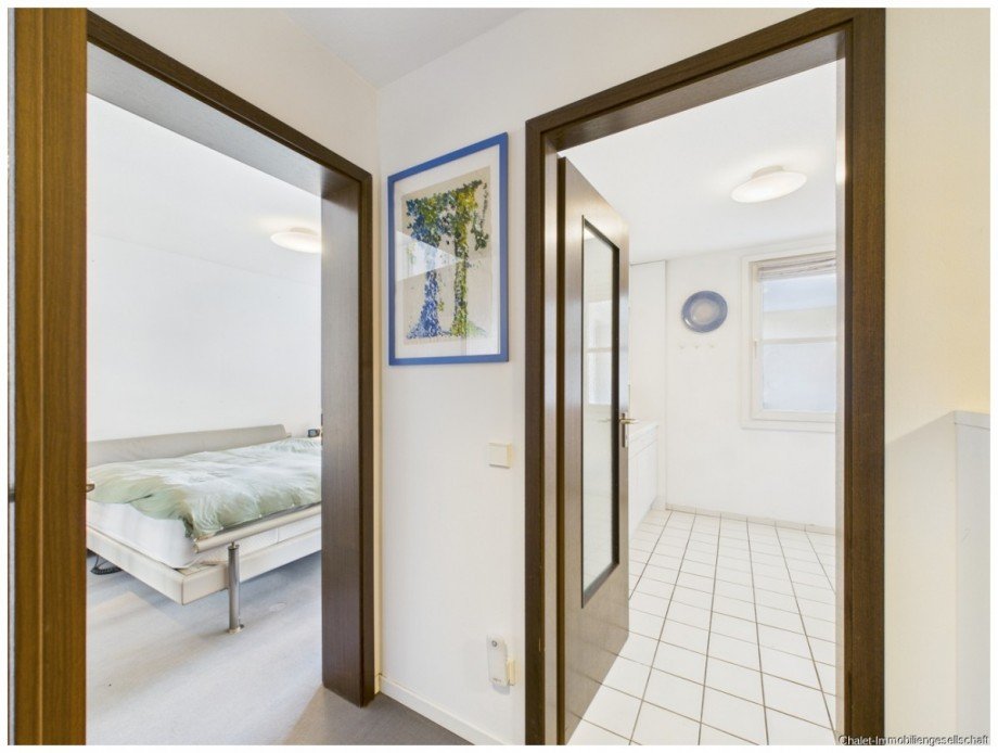 Flur mit Abstellkammer Etagenwohnung M�nchen
