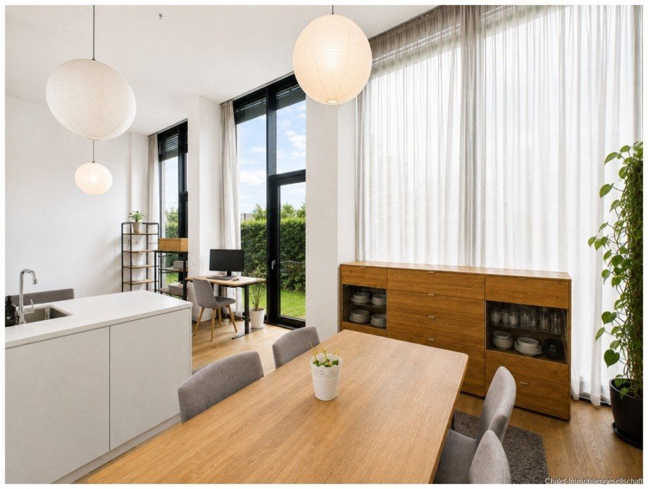 Wohnraum Erdgeschosswohnung M�nchen / Neuhausen-Nymphenburg