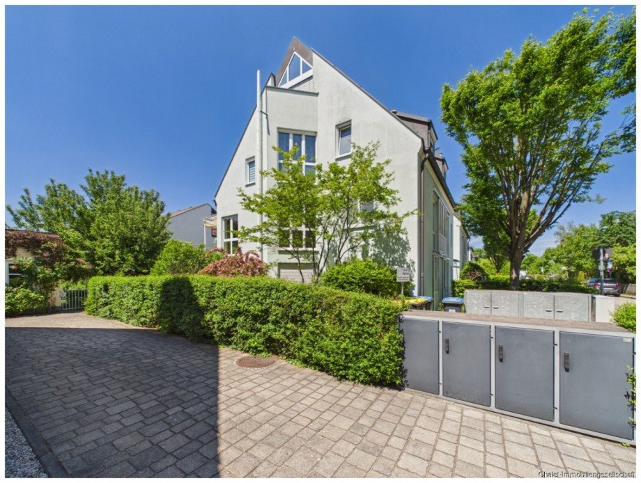 Ansicht Haus Etagenwohnung Dachau
