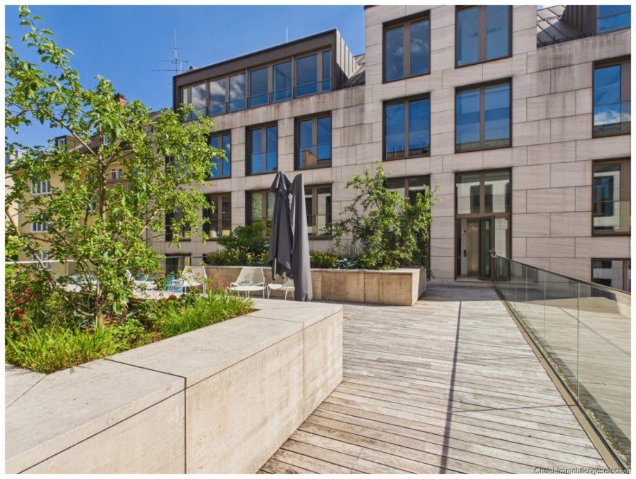 Dachterrasse zur gemeinschaftlichen Nutzung B�rohaus M�nchen