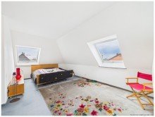 Schlafzimmer RUHIGE DACHGESCHOSS-MAISONETTE - in zentraler Lage M�nchen Moosach