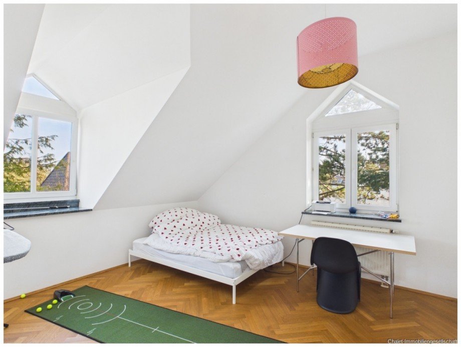 Schlafzimmer 3 Dachgeschosswohnung M�nchen / Allach-Untermenzing