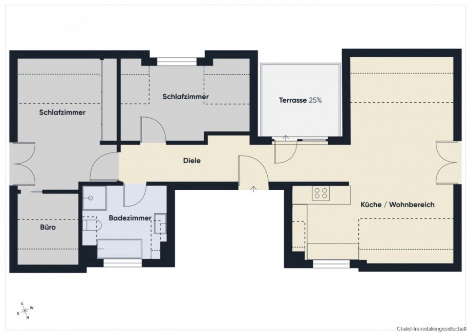 Grundriss Dachgeschoss Dachgeschosswohnung M�nchen
