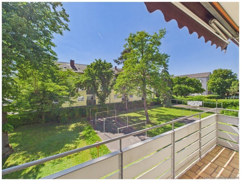 Aussicht Balkon Etagenwohnung Landshut