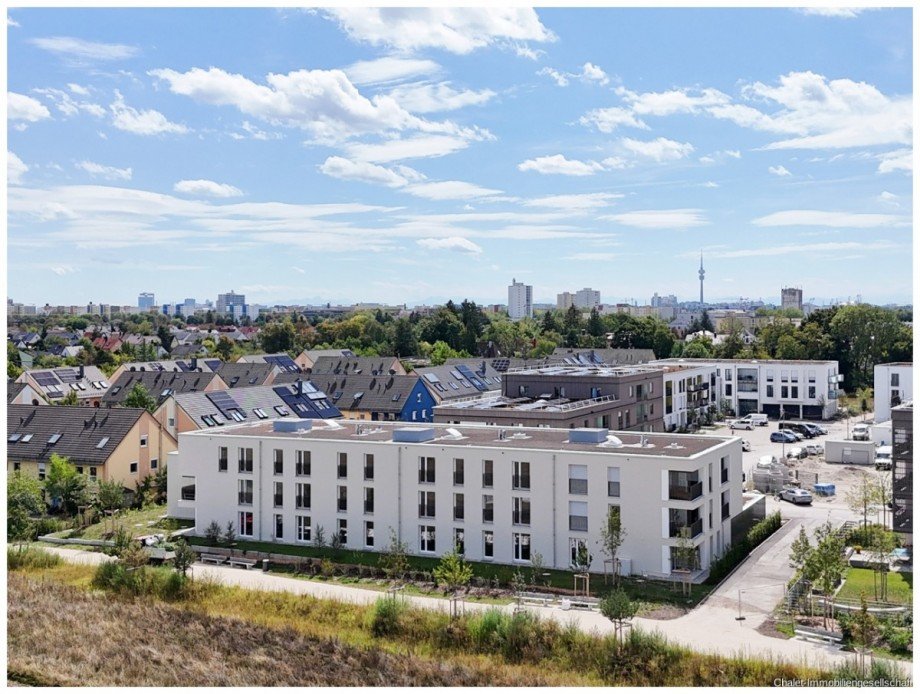 Ansicht Wohnanlage Etagenwohnung M�nchen