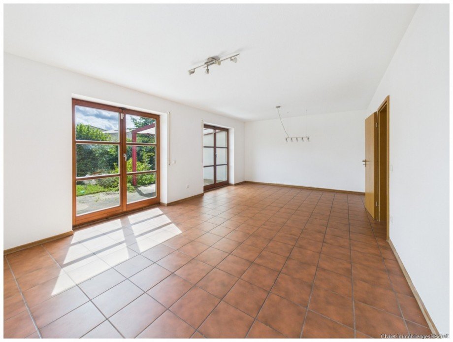 Wohnzimmer Doppelhaush�lfte Eching