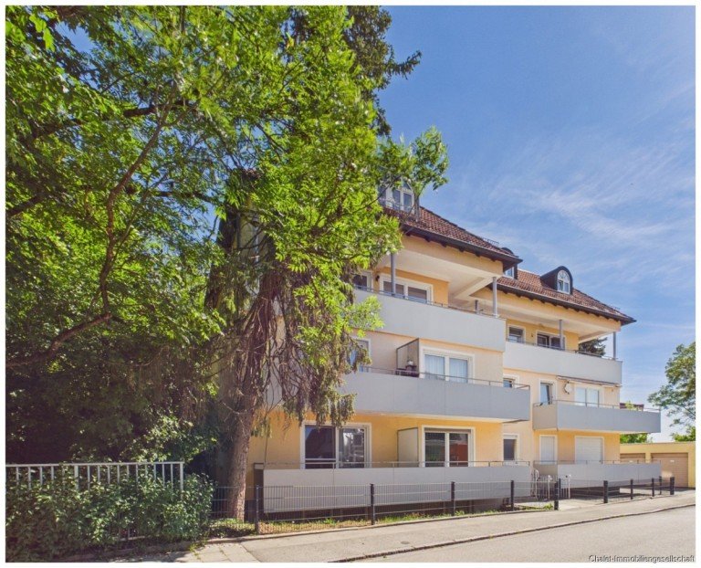 Ansicht Haus Unterhaching Erdgeschosswohnung Charmantes Apartment - stillvolles Wohnen mit bester Verkehrsanbindung