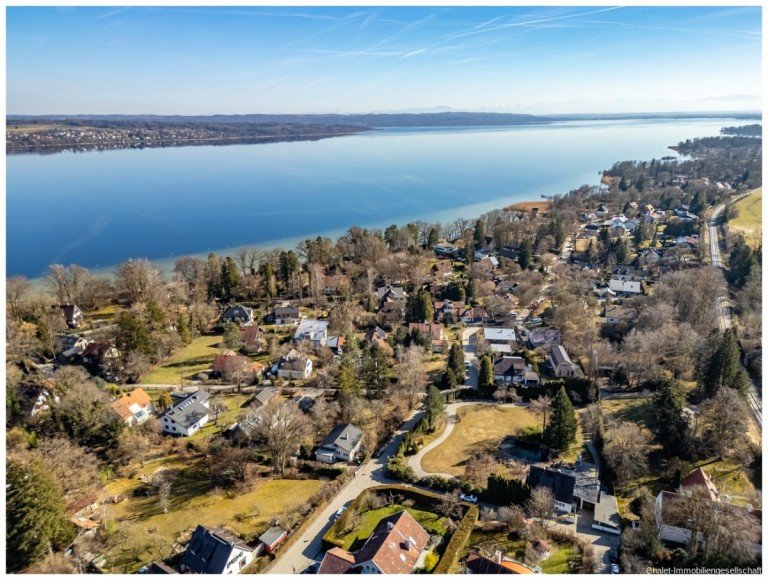 Blick �ber das Grundst�ck Schondorf am Ammersee Wohngrundst�ck EIN TRAUMGRUNDST�CK in Schondorf am Ammersee!