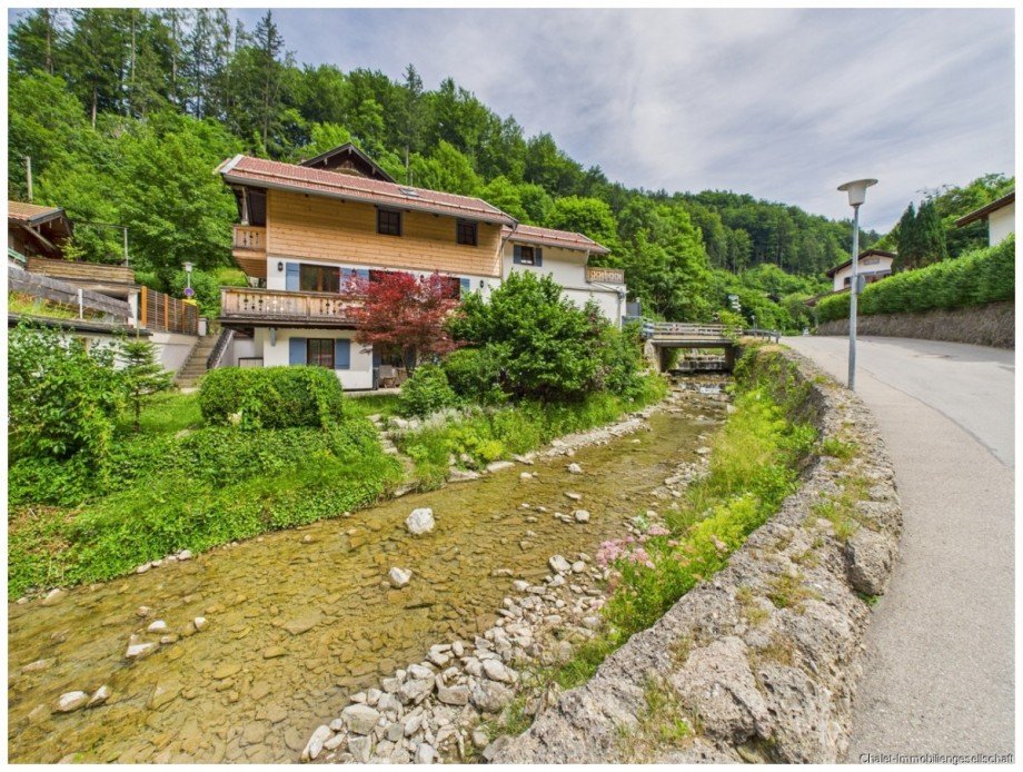 Hausansicht Erdgeschosswohnung Tegernsee