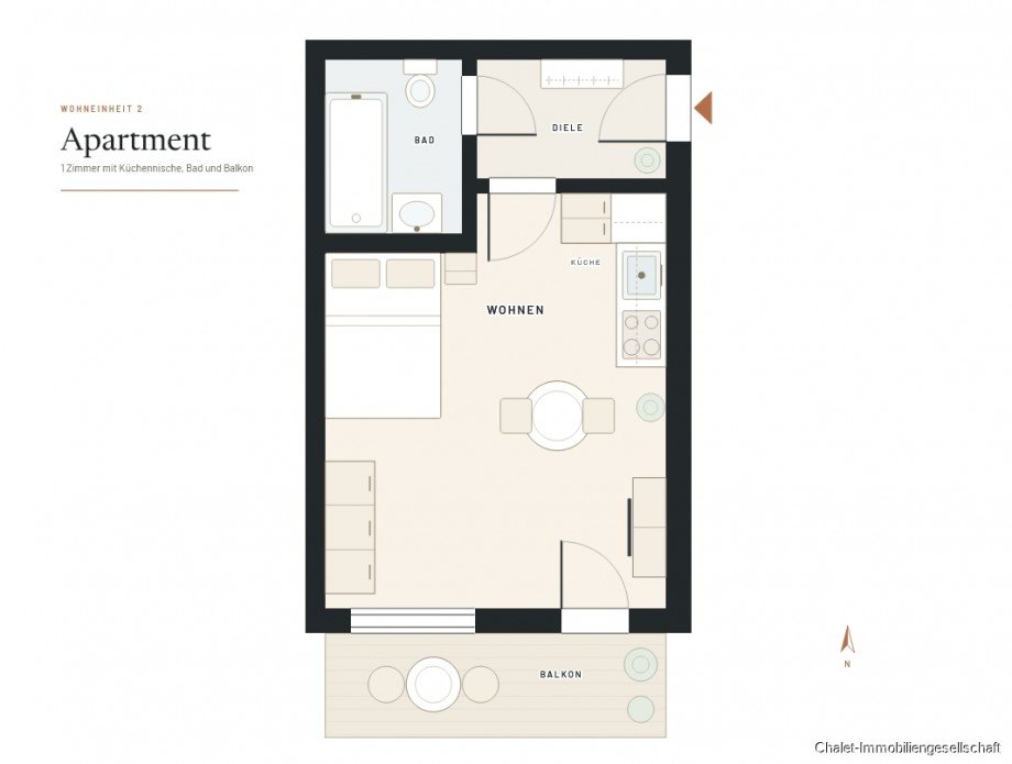 Grundriss Erdgeschosswohnung Unterhaching