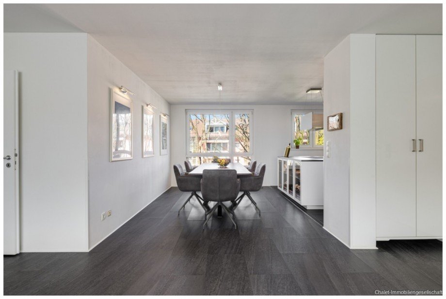 offen gestaltete R�ume Etagenwohnung M�nchen