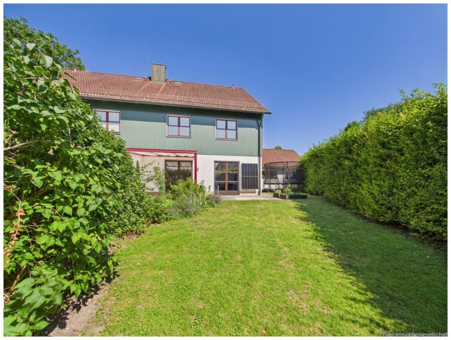 Garten Doppelhaush�lfte Eching