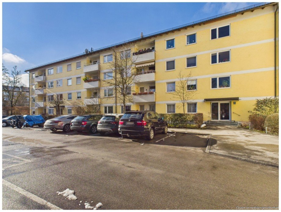 Au�enansicht Etagenwohnung Planegg