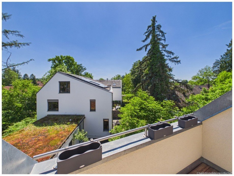 Blick nach S�d-West Dachgeschosswohnung M�nchen