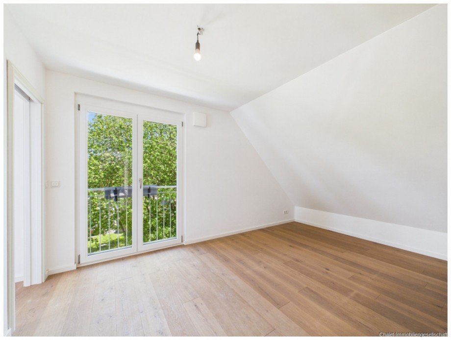 Schlafzimmer Dachgeschosswohnung M�nchen