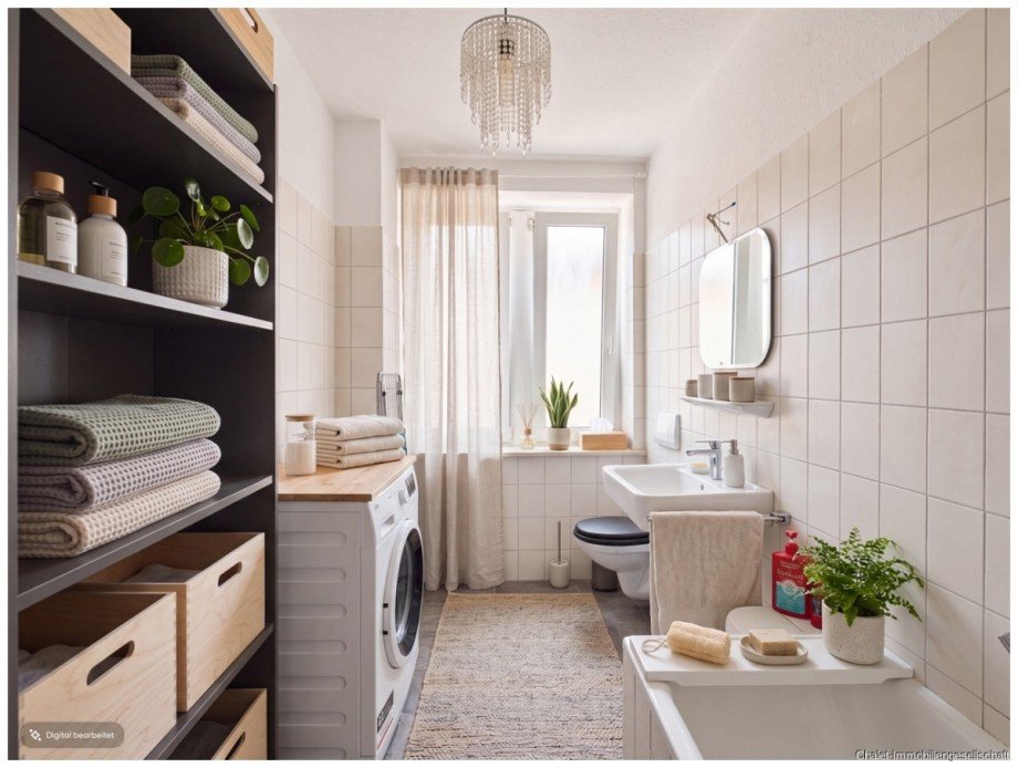Badezimmer - Visualisierung Etagenwohnung M�nchen