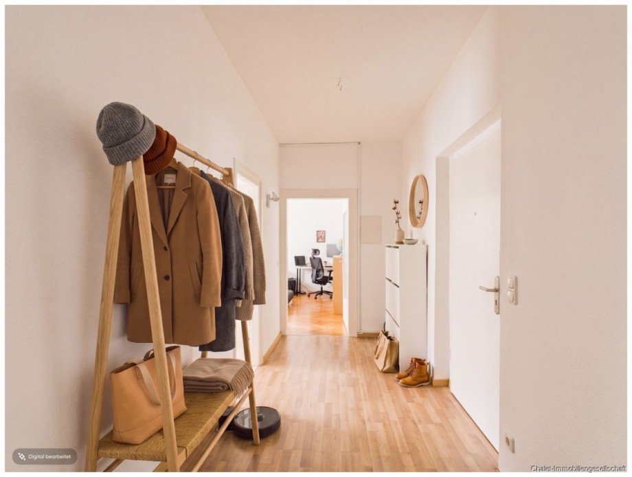 Flur - Visualisierung Etagenwohnung M�nchen