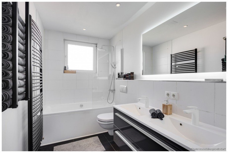 Badezimmer mit Badewanne Etagenwohnung M�nchen