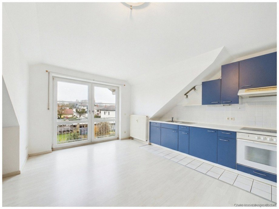 Wohnraum / Vorher Etagenwohnung Moosinning