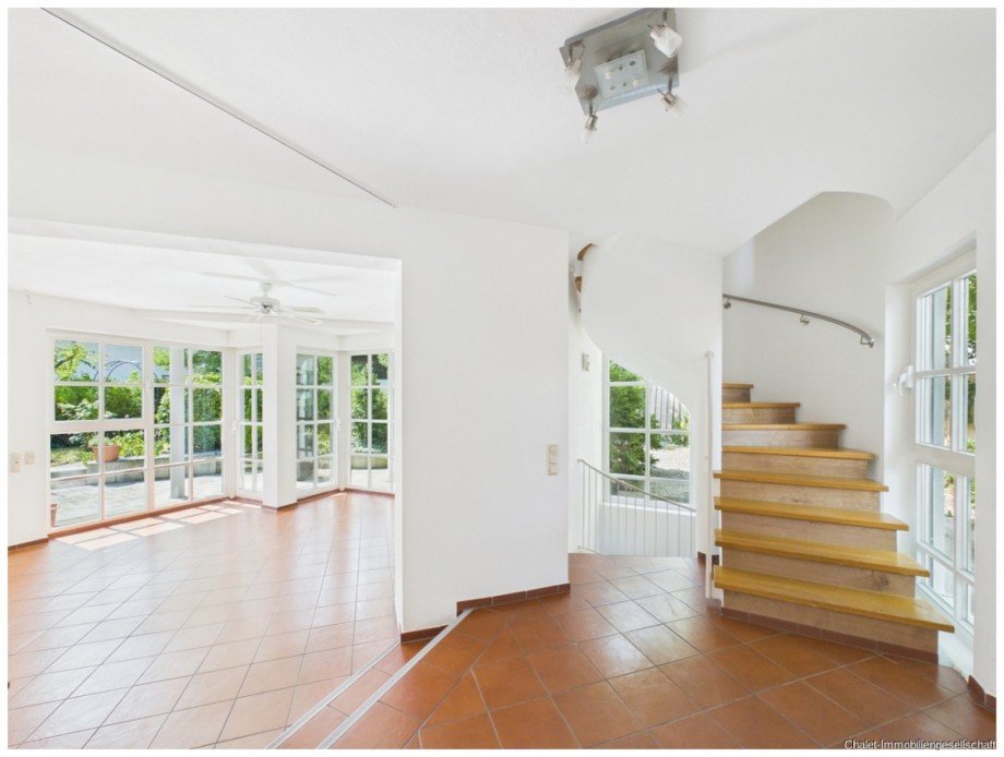 Treppe Einfamilienhaus M�nchen / Obermenzing