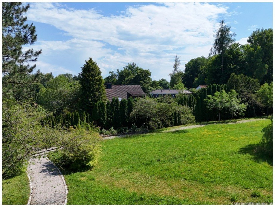 Blick nach S�den Wohngrundst�ck Schondorf am Ammersee
