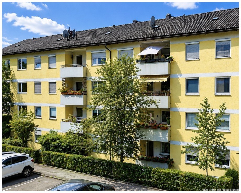 Au�enansicht Etagenwohnung Planegg