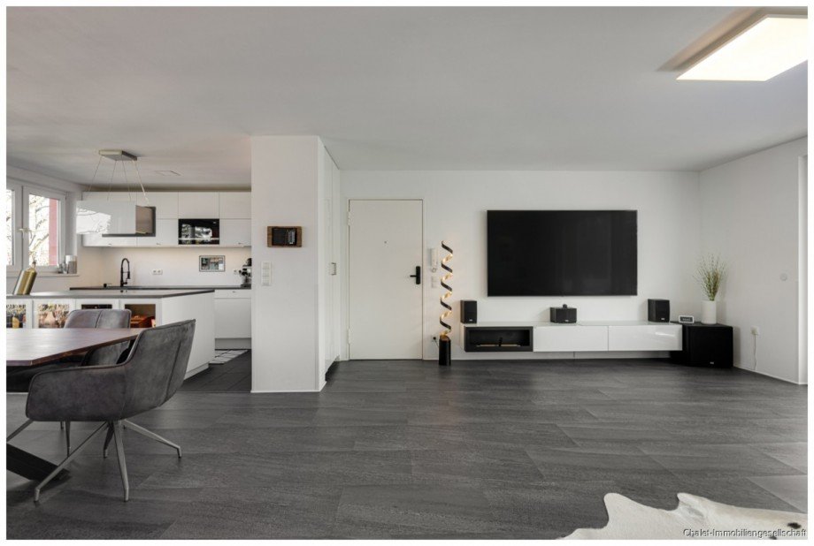 offener Wohnbereich Etagenwohnung M�nchen