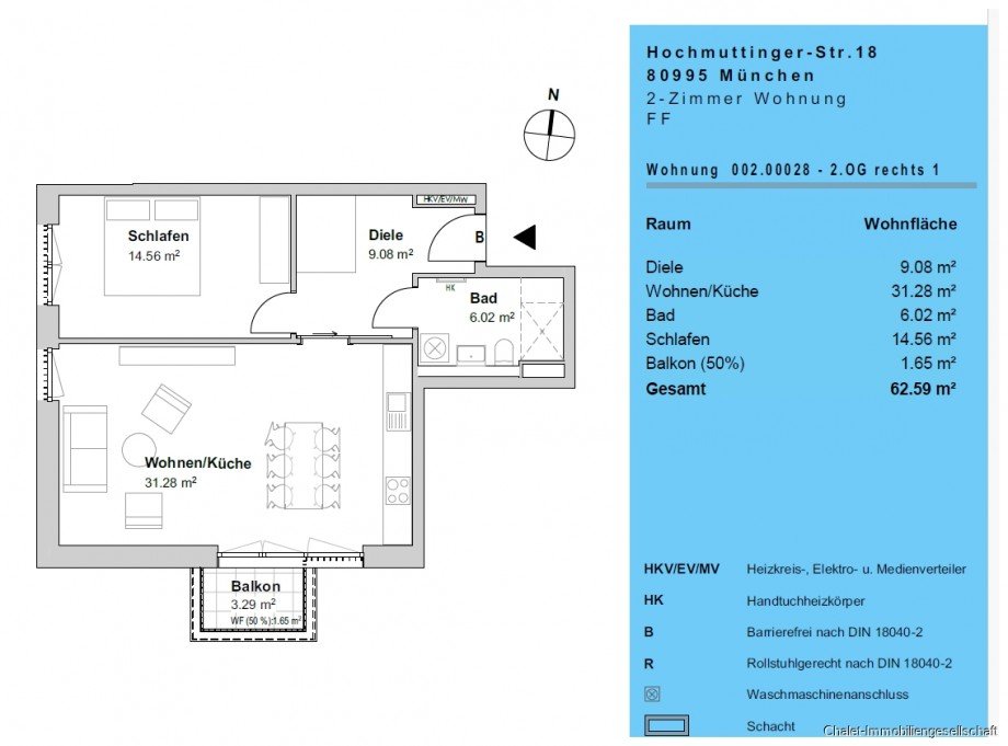 Grundriss Etagenwohnung M�nchen