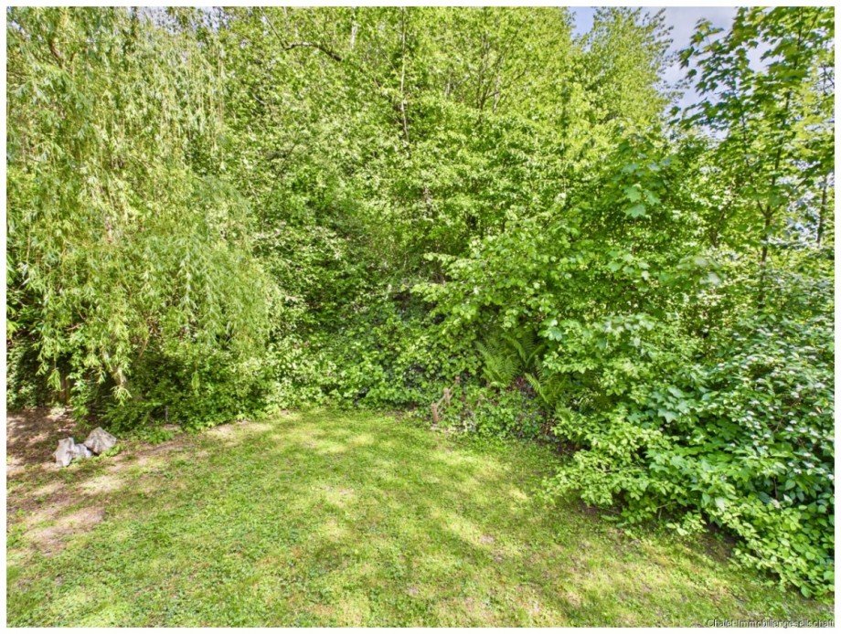 Garten Ostseite Einfamilienhaus Buch am Erlbach