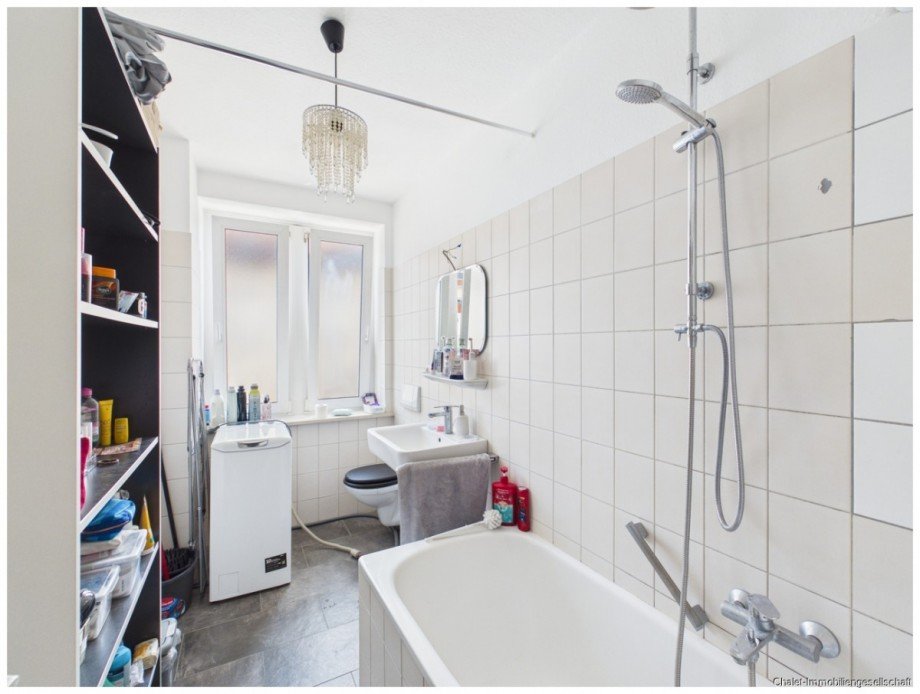 Badezimmer mit Badewanne Etagenwohnung M�nchen