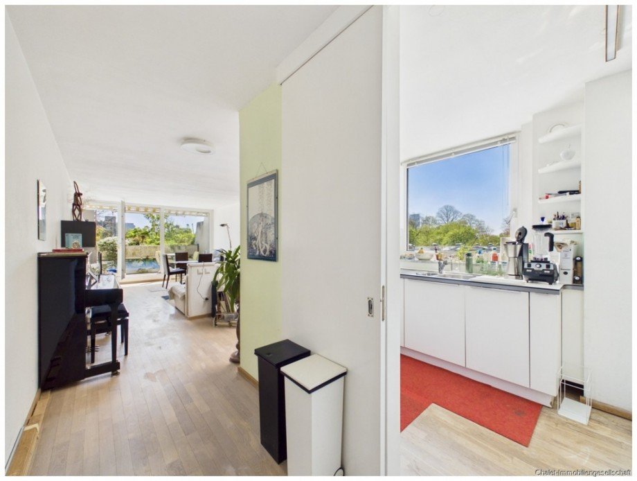 K�che und Wohnzimmer (OG) Maisonettewohnung M�nchen