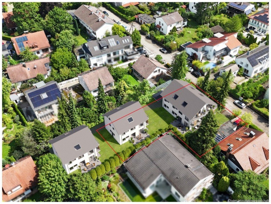Grdst 861 m� Visualisierungsvorschlag Wohngrundst�ck Neubiberg