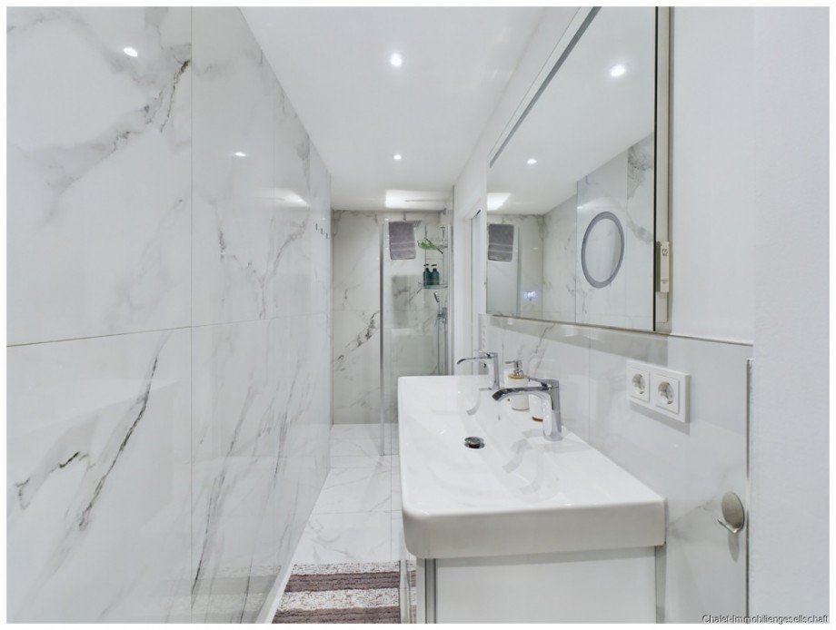 Badezimmer Erdgeschosswohnung Tegernsee