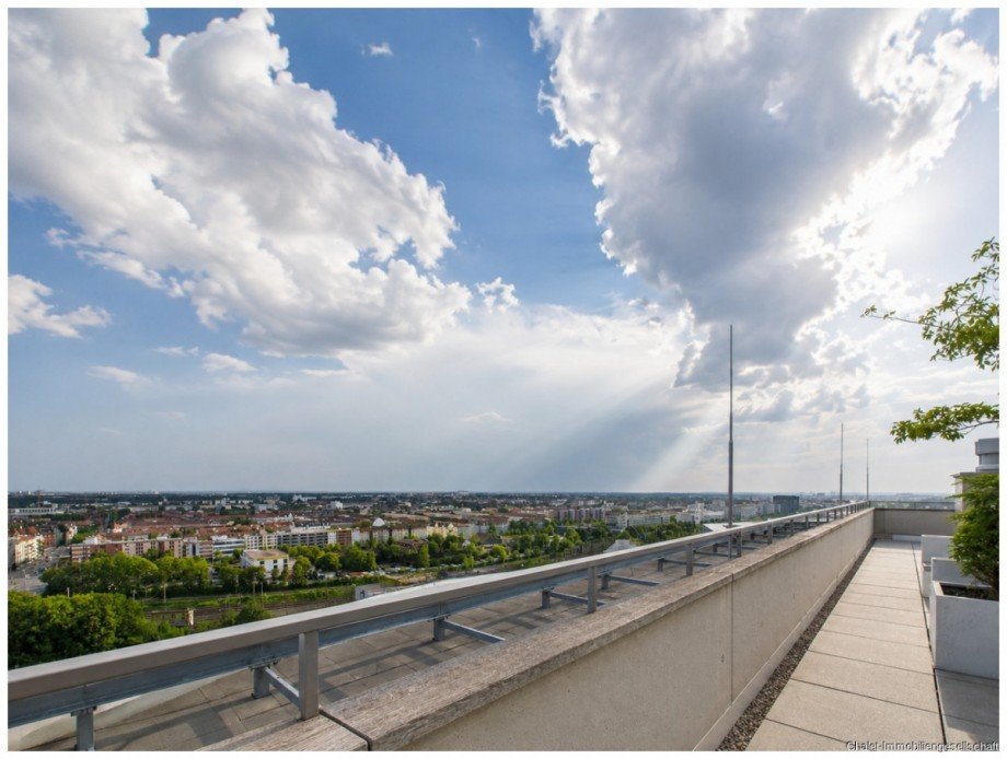 Gemeinschaftliche Dachterrasse Erdgeschosswohnung M�nchen / Neuhausen-Nymphenburg