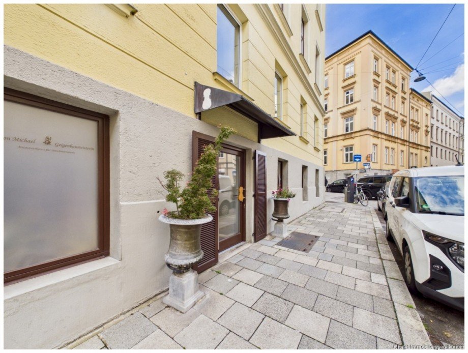 Aussenansicht Ladenlokal M�nchen
