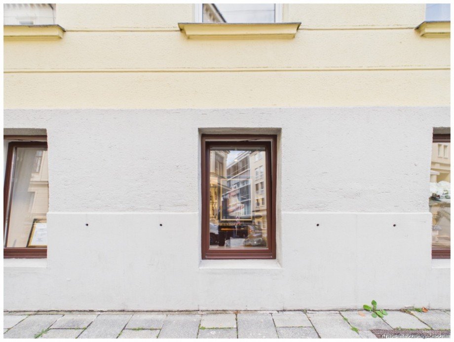 Fenster Aussenansicht Ladenlokal M�nchen