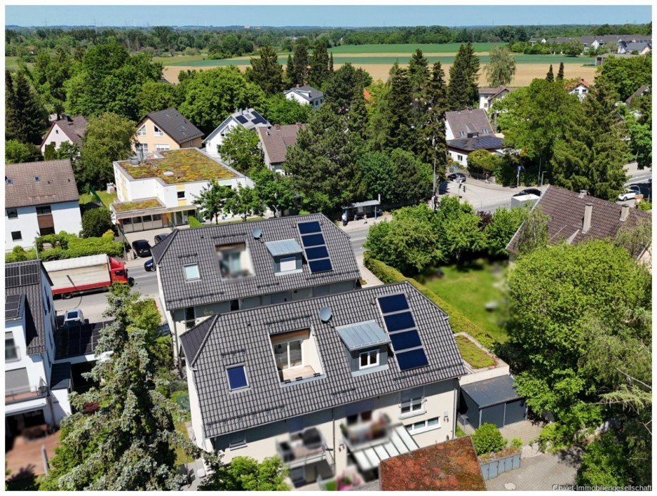 Blick auf die Wohnung Dachgeschosswohnung M�nchen