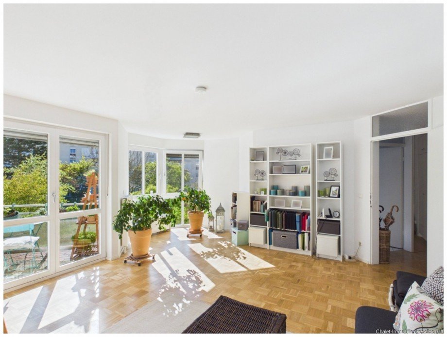 Zeitloser Parkettboden Etagenwohnung M�nchen