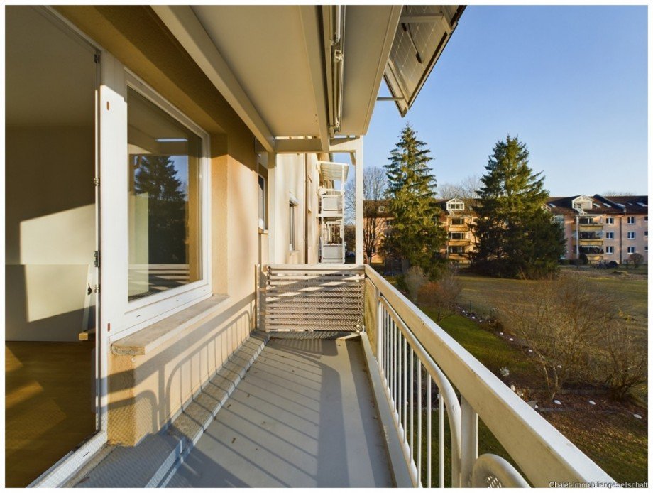 S�dbalkon Etagenwohnung M�nchen / Fasangarten