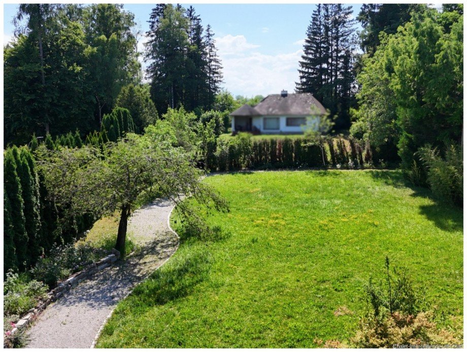 Blick nach Westen Wohngrundst�ck Schondorf am Ammersee