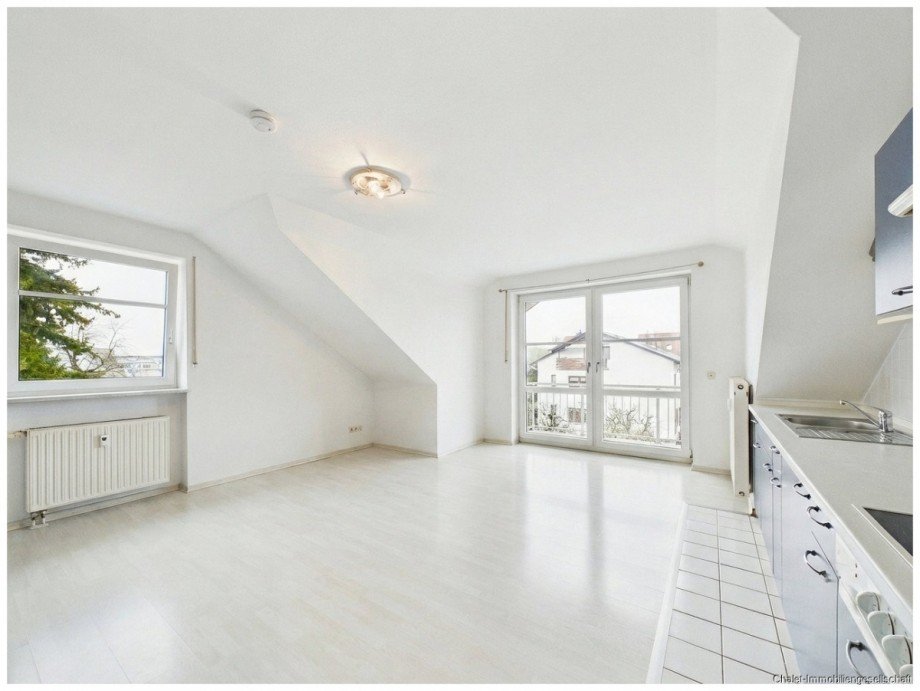 Wohnraum / Vorher Etagenwohnung Moosinning