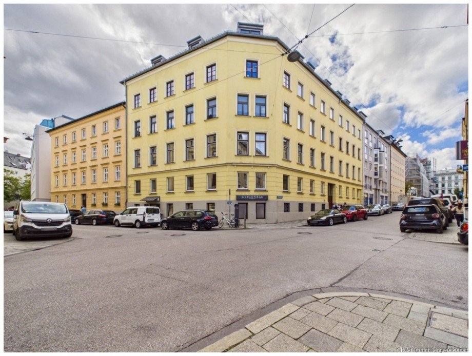 Hausansicht Ladenlokal M�nchen
