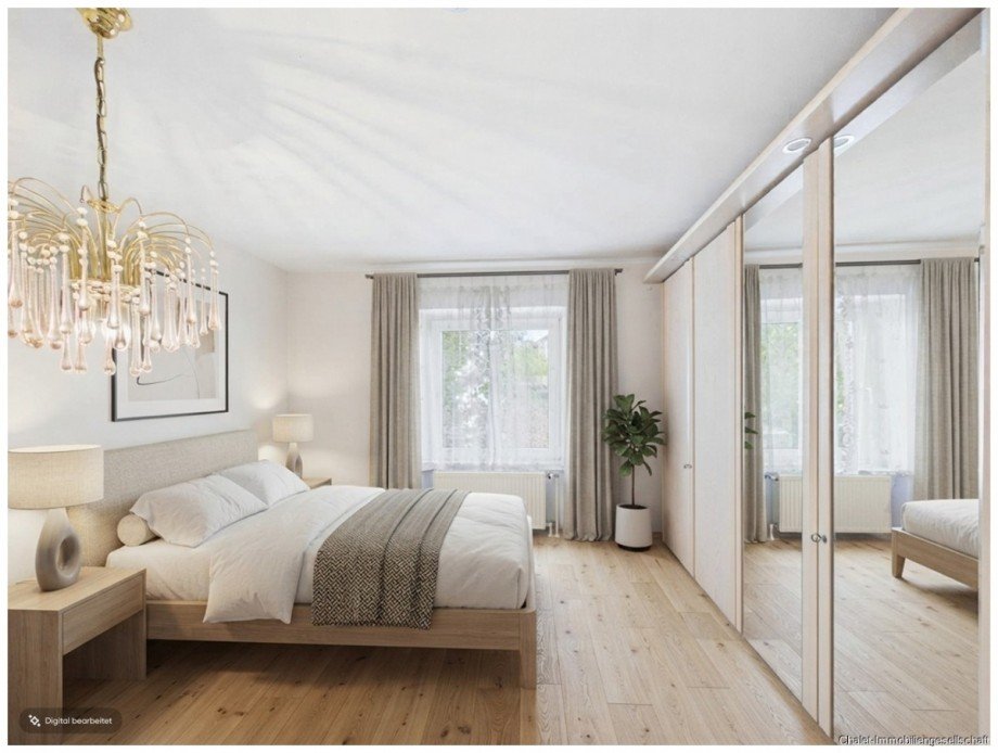 Einrichtungsvorschlag: Schlafzimmer Einfamilienhaus Kammlach