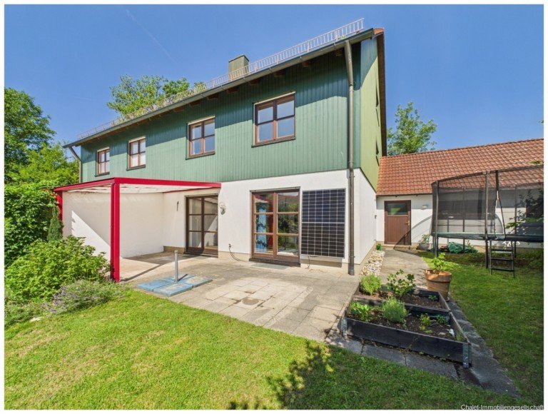 Terrasse Eching - Eching Doppelhaush�lfte Sch�ne Doppelhaush�lfte - perfekt gelegen zwischen Isarauen & City
